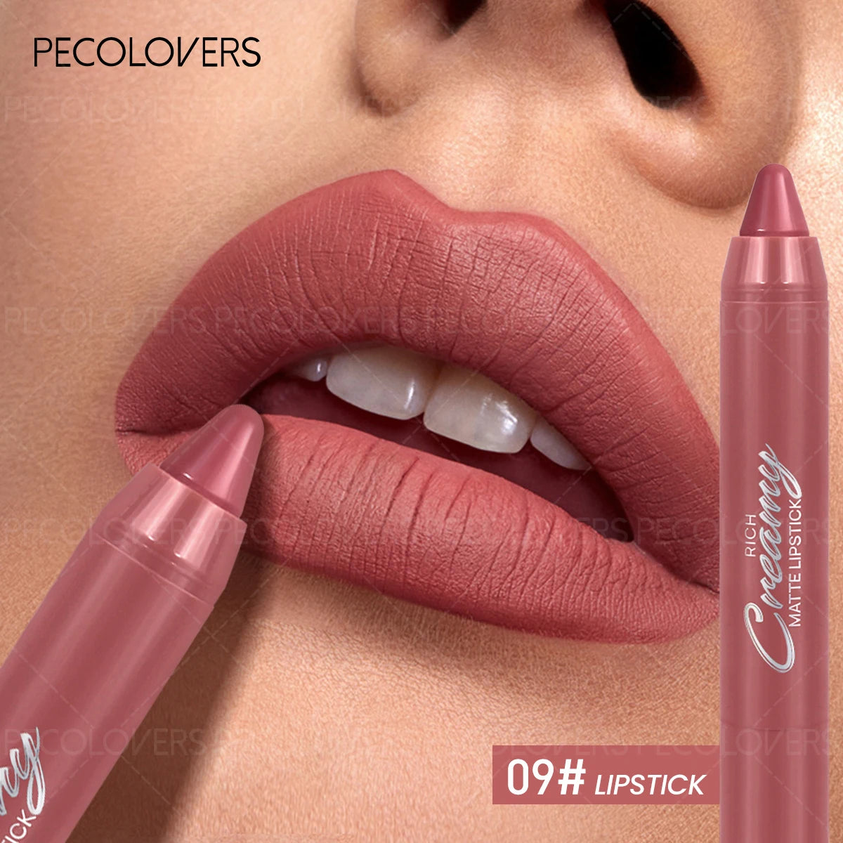 1PC Matte Lipstick Pen-Easy Glide, Long-Lasting, Non-sticky, Soft Comfortable Texture, Compatible With Various Lip Looks, Daily