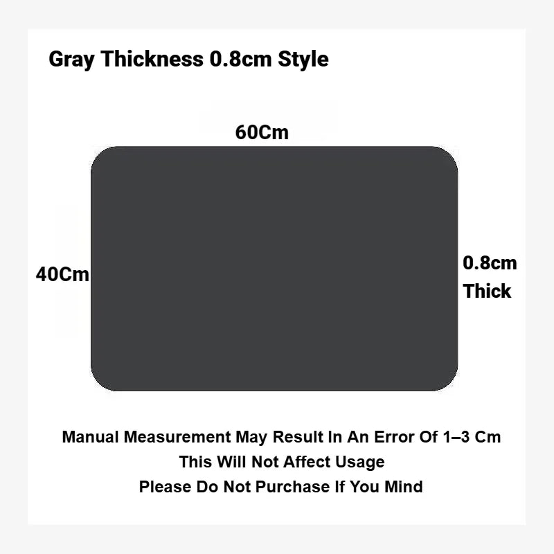 Super Absorbent Coral Velvet Non Slip Bath Floor Door Mat For Bathroom Household Home Decoration