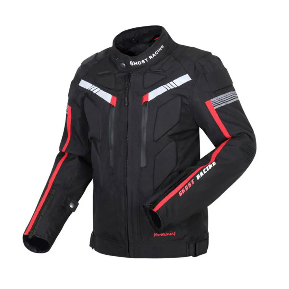 Motocross Jacket Cold-proof Waterproof Motorcycle Jacket Men Chaqueta Moto Protective Gear Motorbike Riding Jacket fit 4 Seasons