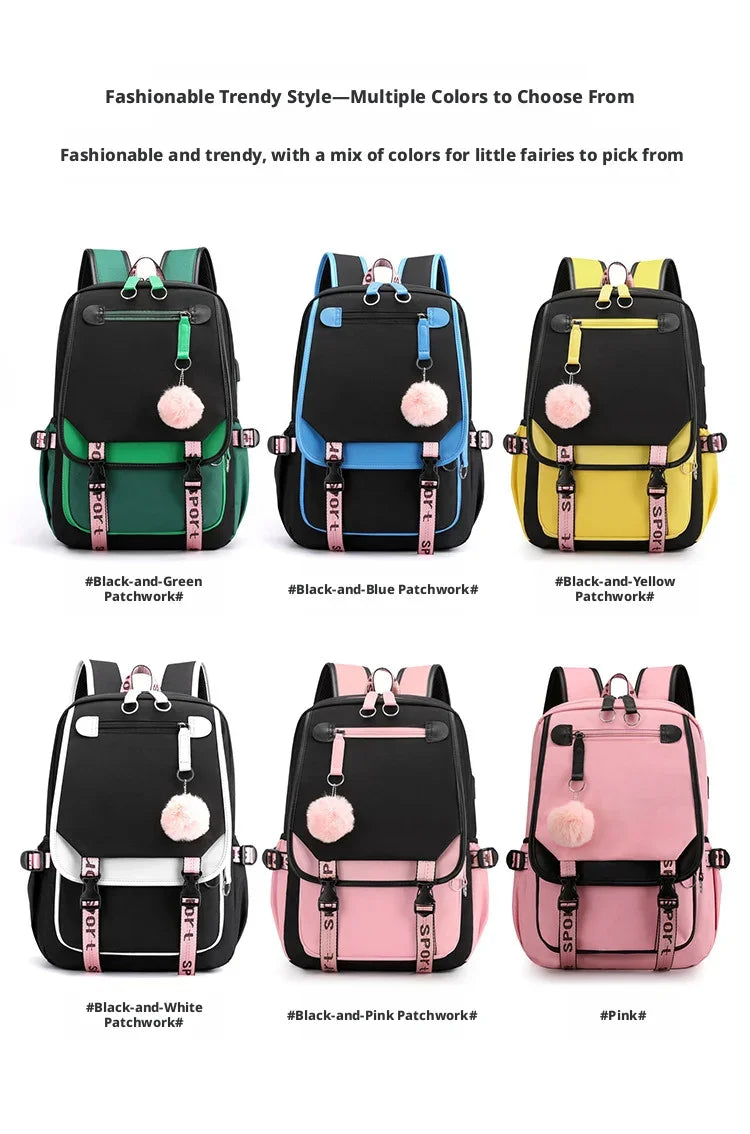 Aphmau Anime Backpack for Teenager Back To School Bookbags Fashion Trend Student Laptop Bagpack
