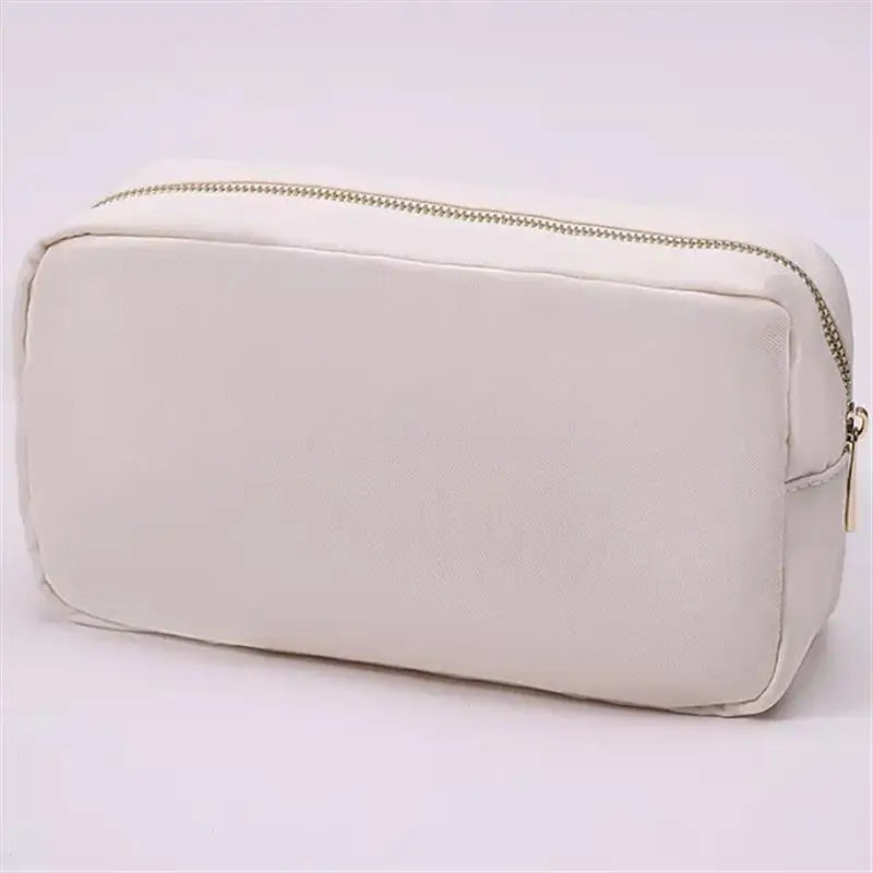 S /M/L/XL 17 Color Nylon Pouch Makeup Cosmetic Bag Zipper Toiletries Organizer Bag For Women Girls Travel Gift Makeup Pouch