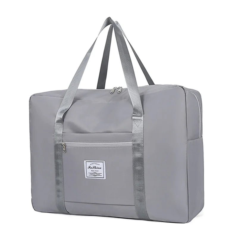 Large Capacity Foldable Travel Bag Waterproof Duffel Bag Lightweight Luggage Tote Handbag Gym Yoga Storage Shoulder Bag For Wome