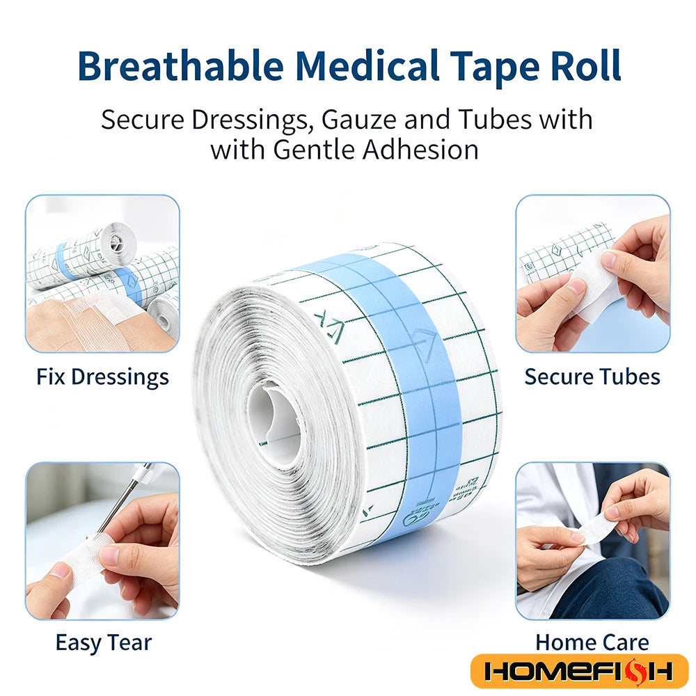 5m Waterproof Protective Tattoo Healing Film For Aftercare Bandage Transparent Skin Wrap Roll