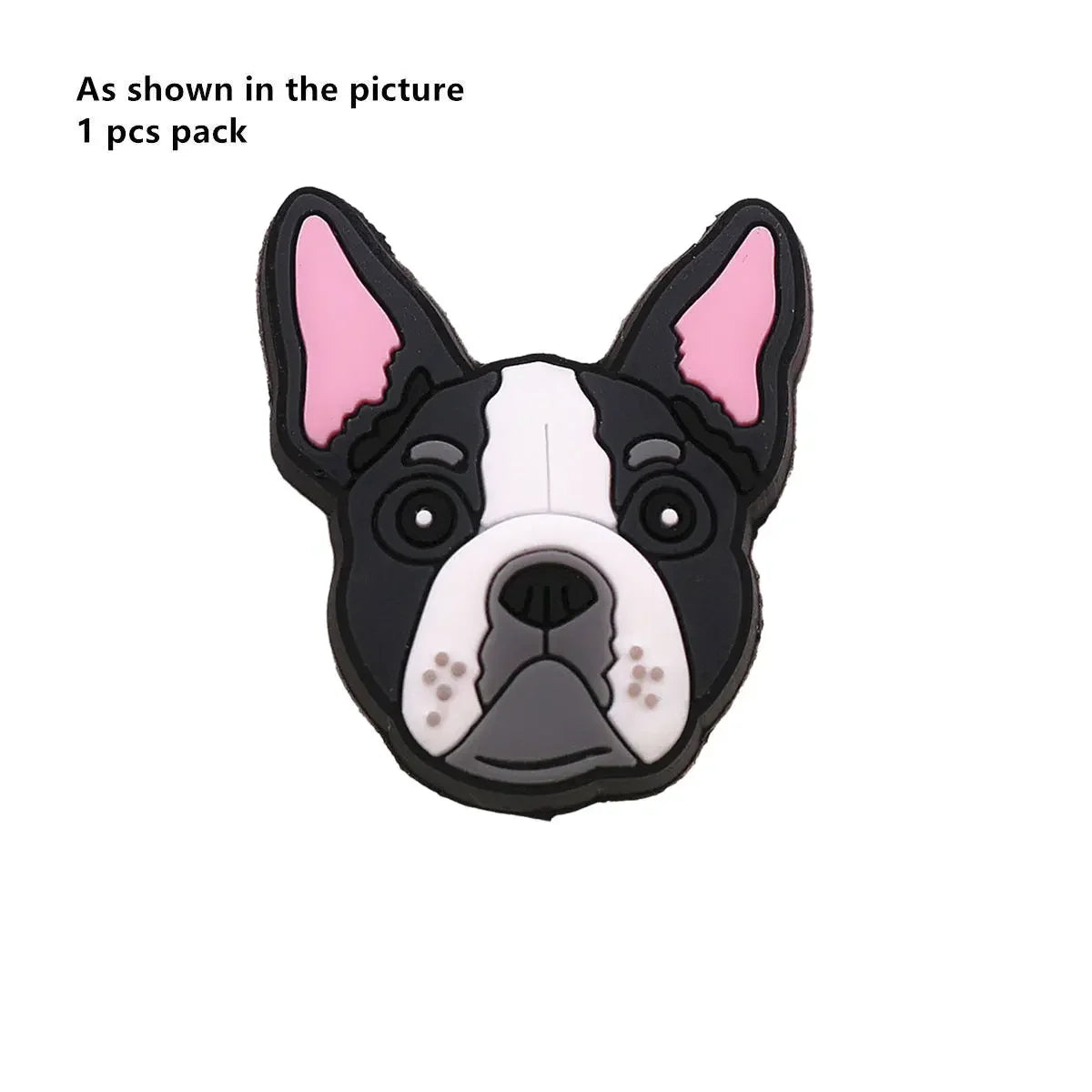 1Pc 3D Cute Dog Lover Clog Charms Pets Puppy Cats Animal Paws Corgi Frenchie Funny Cool Trendy Hole Shoes Accessories Decor Gift
