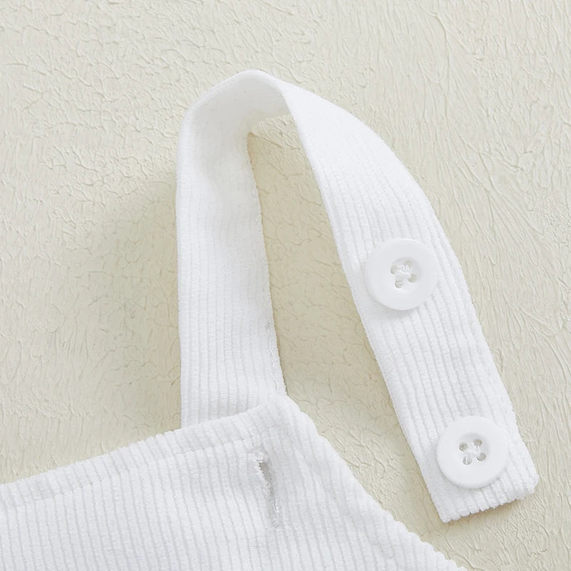 Citgeett Summer Infant Baby Girls Boy Bodysuit Overalls Baseball Embroidery Sleeveless Jumpsuit Suspender Pants Clothes
