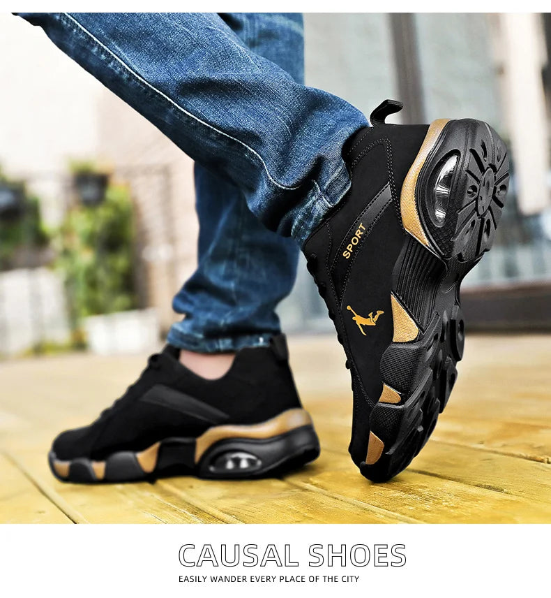 Fashion Men Professional Running Shoes Lightweight and Breathable Sneakers Lace Up Outdoor Sports Tennis Shoes New Casual Shoes