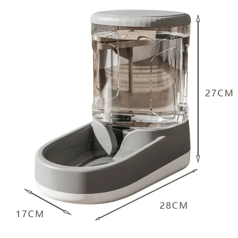 Dog Water Dispenser Cat Automatic Feeder Dog Feeding Water Cat Drinking Flowing Water, Not Plugged in Water Kettle Pet Supplies