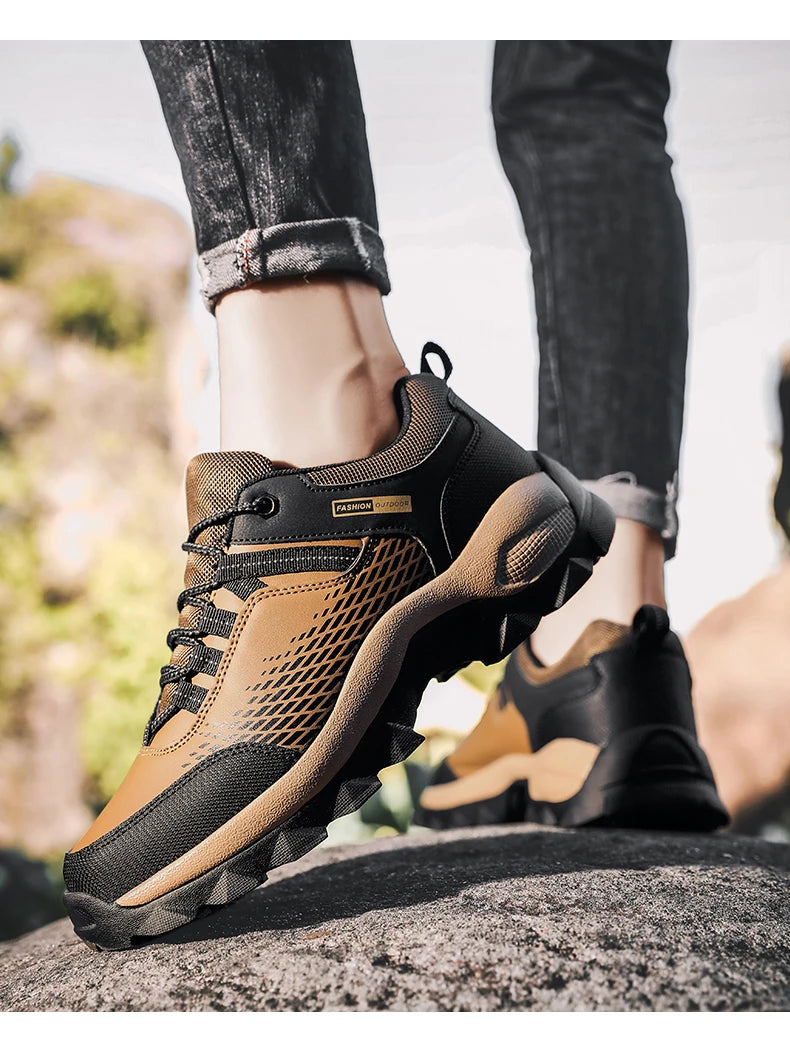 Men Shoes Winter Men Casual Shoes PU Waterproof Comfortable Masculino Outdoor Walking Sneakers Size 39-46 Shoes Male
