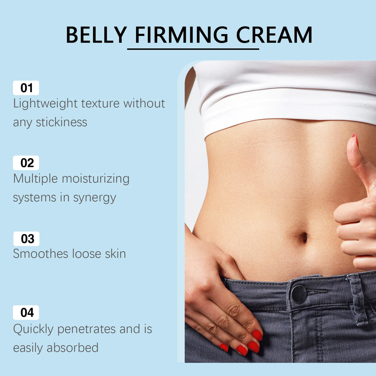 Belly Firming Cream Burning Fat Cellulite Remover Tightening Abdomen Buttock Leg Anti Wrinkle Reduce Sagging Body Slimming Cream