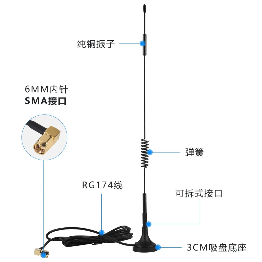TV Digital Box Antenna Booster Hign Gain High Definition Aerial HD Flat Indoor Active Aerial For Car Antenna RV Travel Smart TV