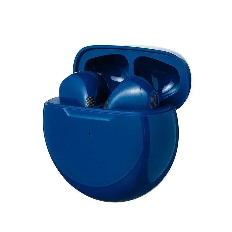 Pro 6 Bluetooth 5.3 Wireless Earbuds with Charging Case