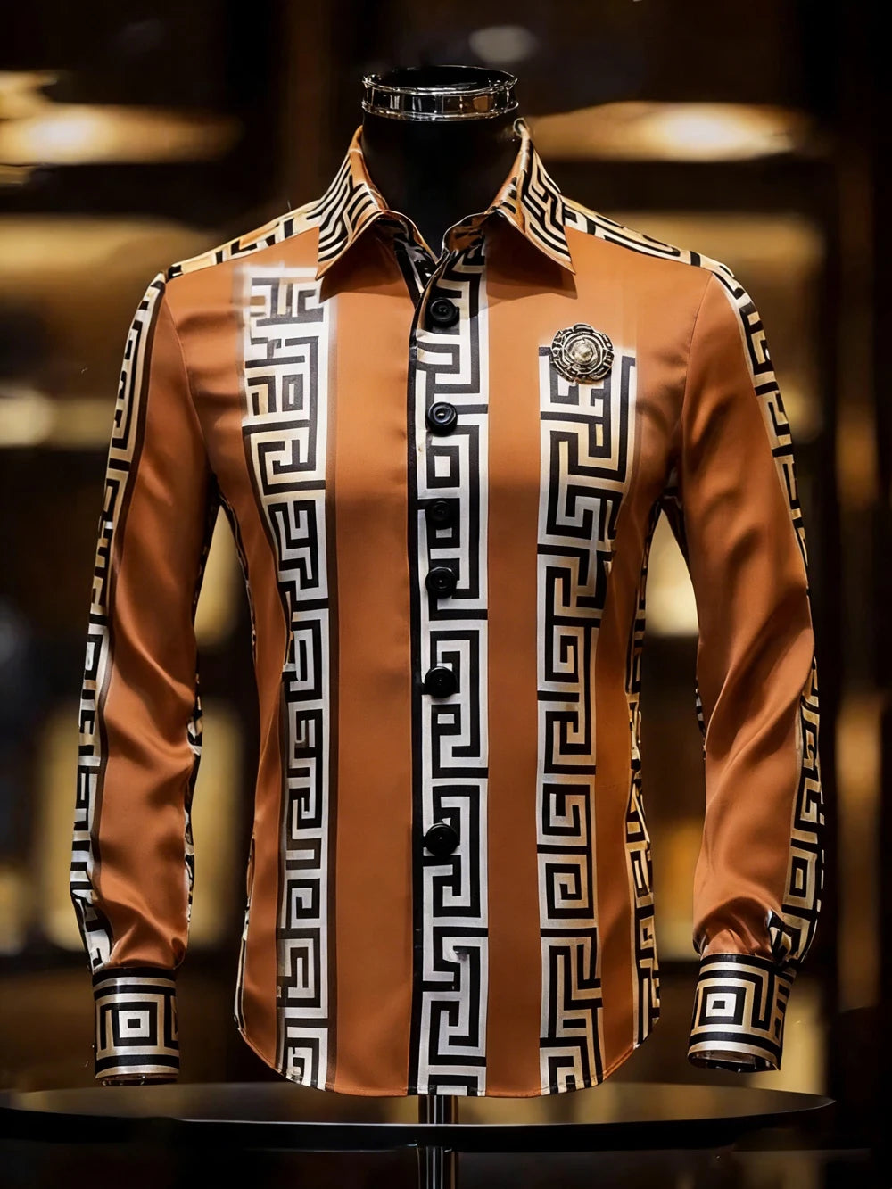 Men's Soft Breathable Long Sleeve Shirt High Definition Printed White Shirt Hawaiian Vacation Outdoor Social Party Mens Clothing