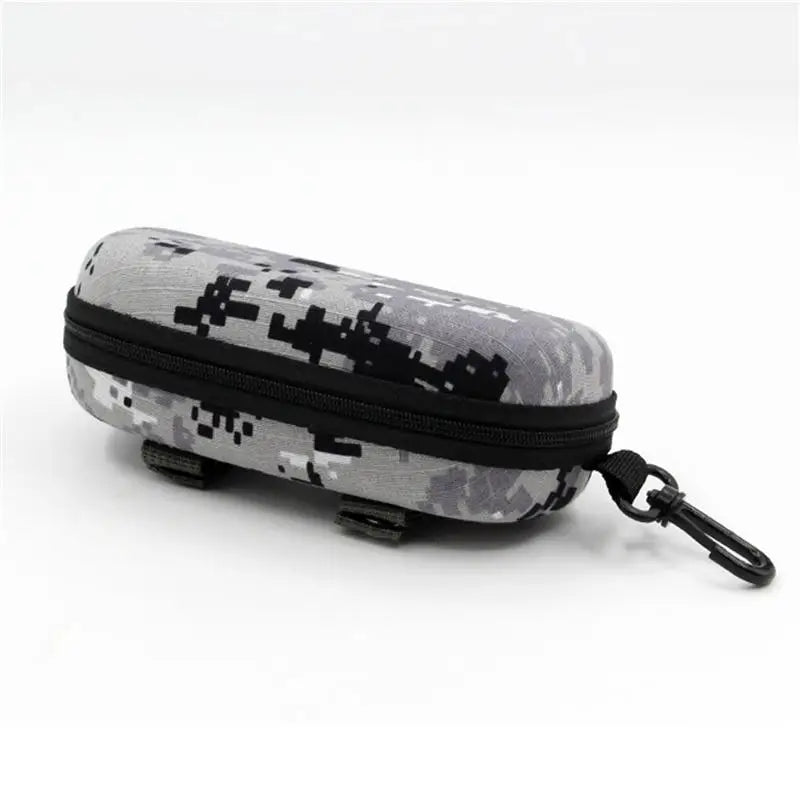 Tactical Glasses Case Portable Eyeglasses Cases Camouflage Glasses Box Fashion Glasses Holder Eyeglasses Accessory With Zipper