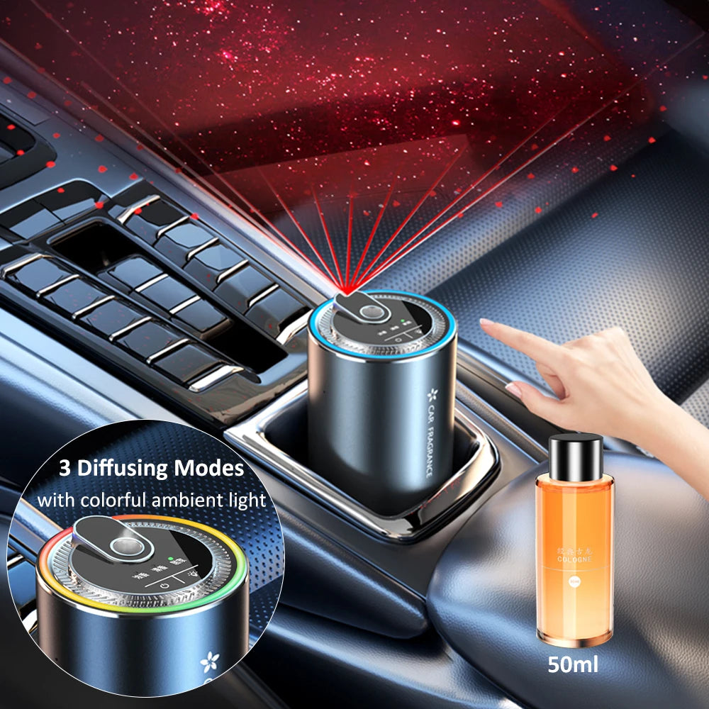 50ml Cologne Ocean Essential Oil for Car Aroma Diffuser Fruit Fragrance Air Fresheners for Cars Flavoring Oils