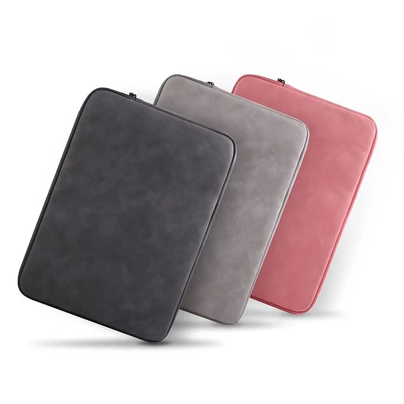 PU Leather Laptop Sleeve 11–15.6 Inch