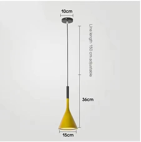 Modern Nordic Pendant Lights Simple Lamps Multicolor Fixtures Bedroom Table Dining Room Hanging Lamp Lampshade Home Chandeliers