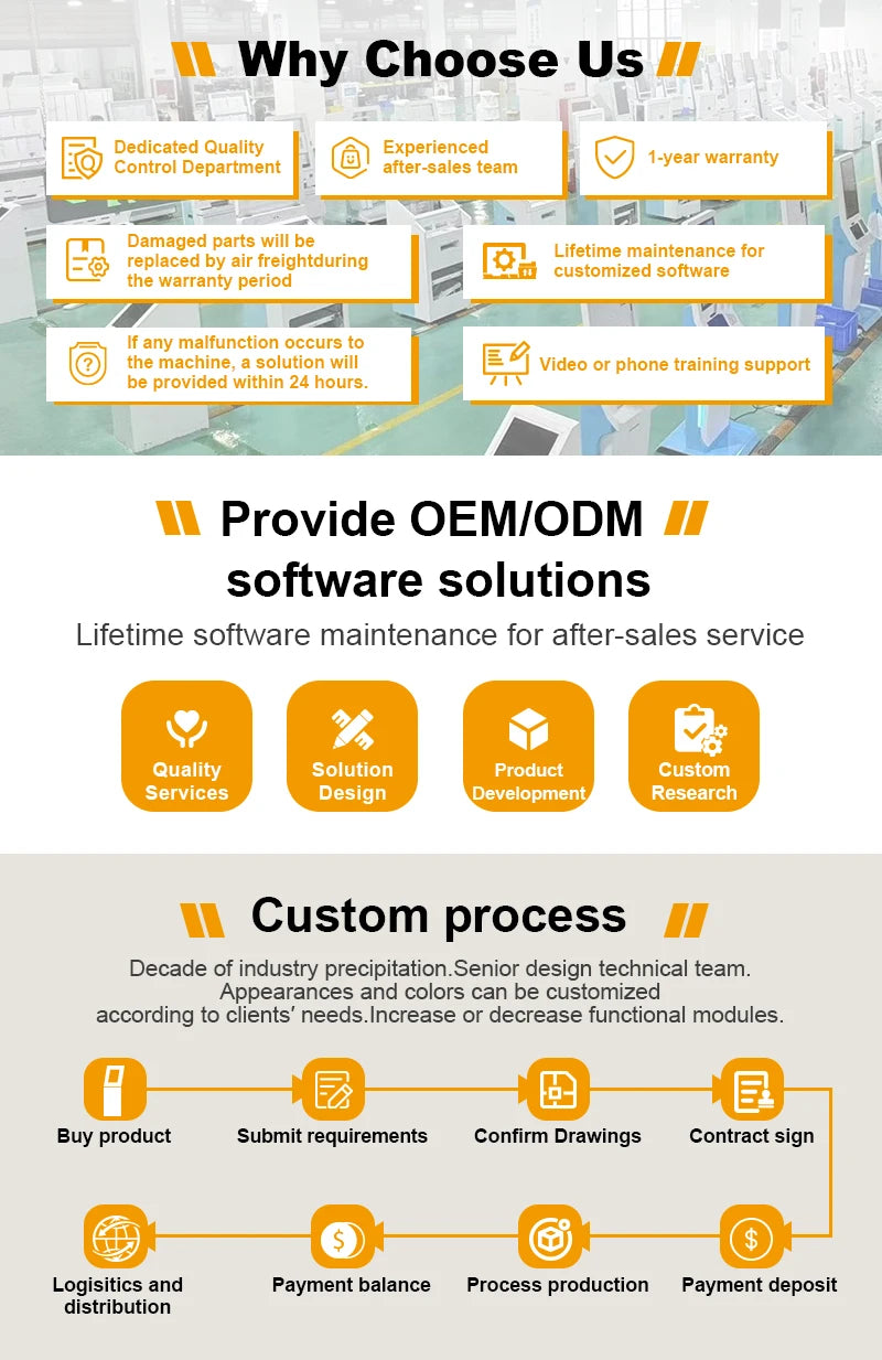 Remote Management System Digital Payment Terminal For Government Office Factory Direct Sale