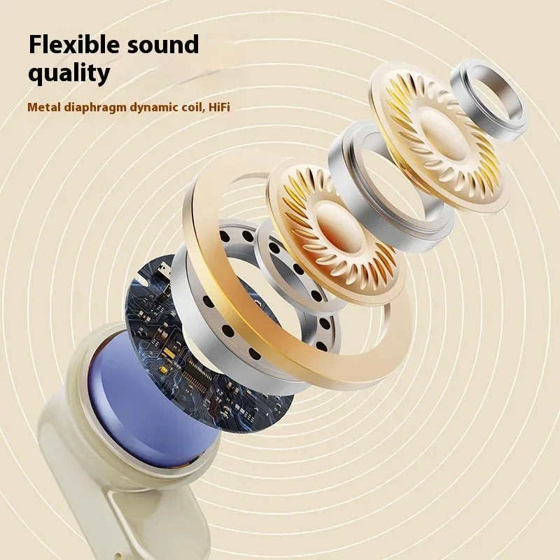 TWS In-Ear Earbuds Bluetooth 5.3 Lightweight Enhanced Sound Comfort Fit IPX5 Waterproof for Sports Daily Use Portable