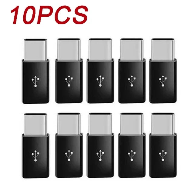 1/5/10Pcs Micro USB Female To Type C Male Adapter Converter for Android Smart Phone Tablet USB Type C To Micro USB Connector