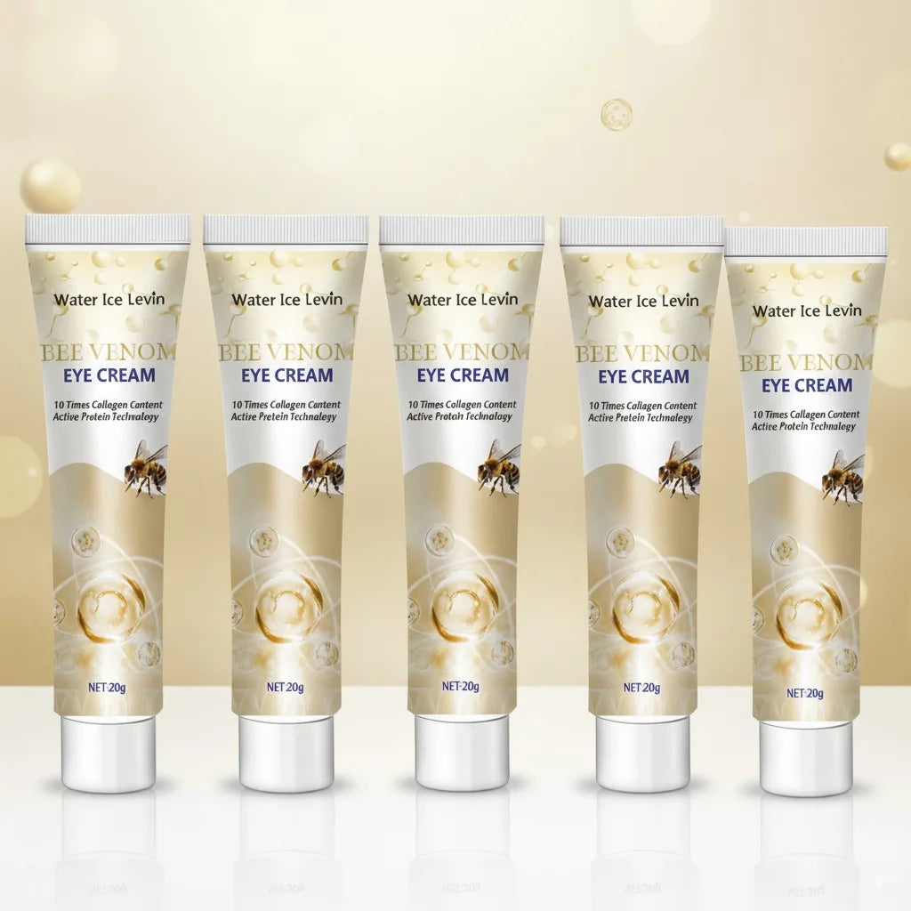 Bee Venom Eye Cream 10X Collagen - Intense Firming & Hydration, Fast Absorption, Non-Greasy, Winter Renewal Care, All Skin Types