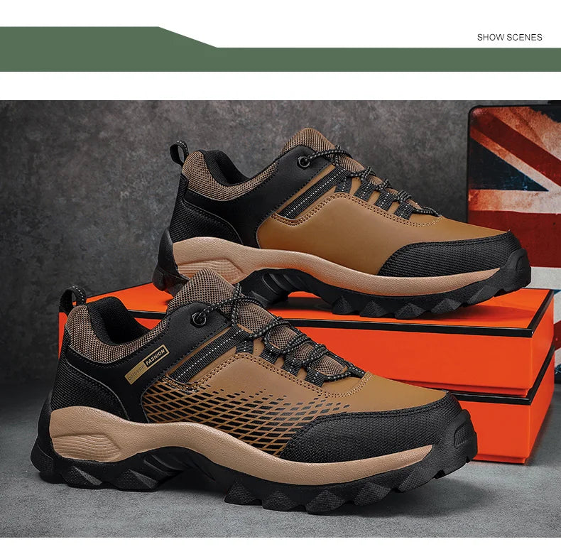 Men Shoes Winter Men Casual Shoes PU Waterproof Comfortable Masculino Outdoor Walking Sneakers Size 39-46 Shoes Male