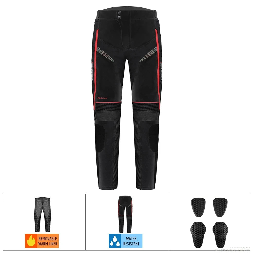 Waterproof Motorcycle Jacket Men Blouson Moto Autumn Winter Cold-proof Motocross Motorbike Riding Clothing Motorcycle Equipment