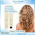 Air Dry Cream Non Greasy Anti-Frizz Oil Control Reduce Hair Tangles Hair Smoothing Increase Elasticity Curly Hair Styling Cream