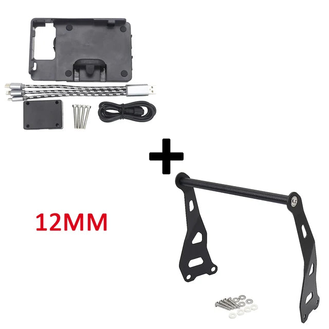 Fit For ROYAL ENFIELD HIMALAYAN 2016-2020 2019 Motorcycle Accessories Mobile Phone GPS Navigaton Plate Bracket Bar Mount