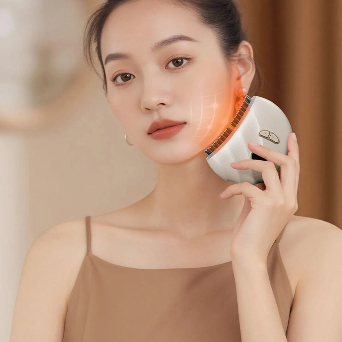 Face Massager Electric Face Sculpting Device Rechargeable Instant Portable Lifting Device Skin Care Products 9-level Home Spa