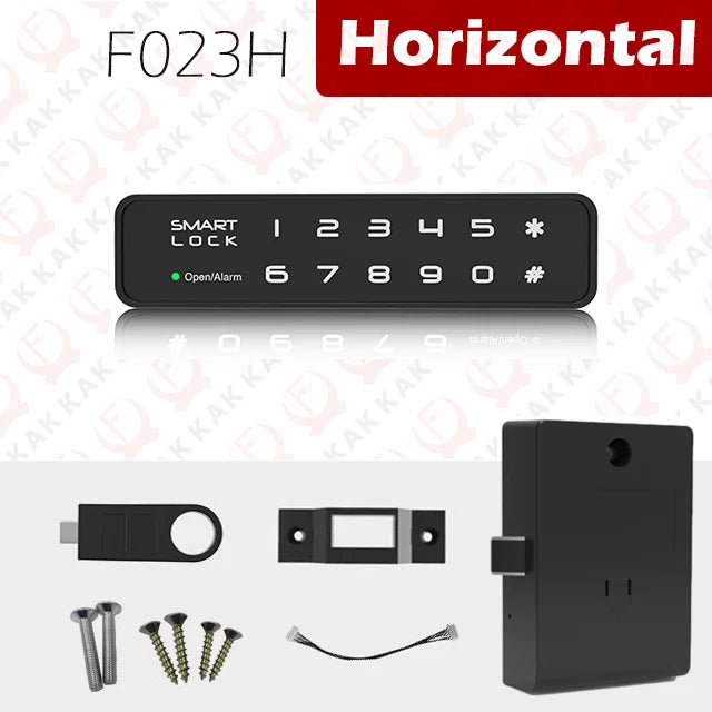 KAK Security Cabinet Password Locks Keyless Door Lock Drawer Combination Code Lock for Gym Locker Lock Electronic Furniture Lock