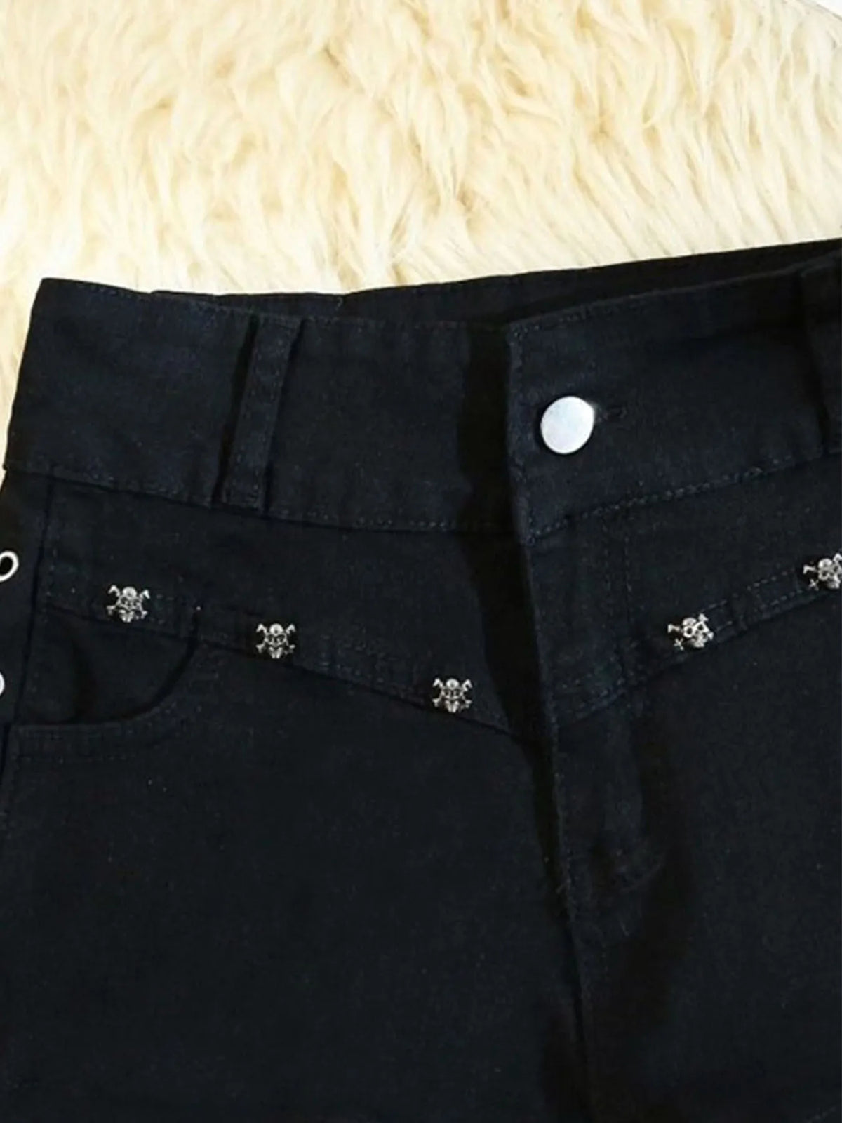 Shorts Women Skinny Creativity Lace-up Popular Streetwear Daily Personality Students Holiday Fashion Sexy American Retro Leisure