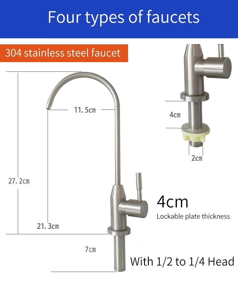 Automatic Water Suction Pump 12V Electric Water Pump Faucet Galley 1.5 L/ min Caravan Motorhome Boat Kitchen Water Pump