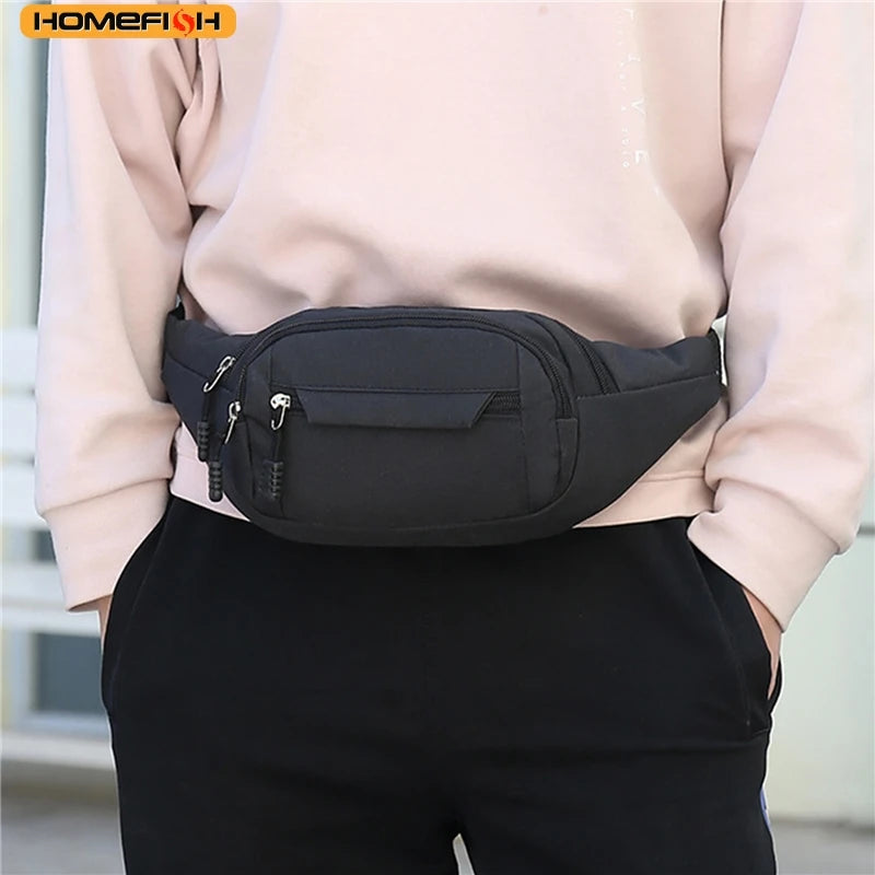 Mobile Waist Bag For Both Men And Women Multifunctional Large Capacity Anti Splash Business Wear‑resistant Construction Site