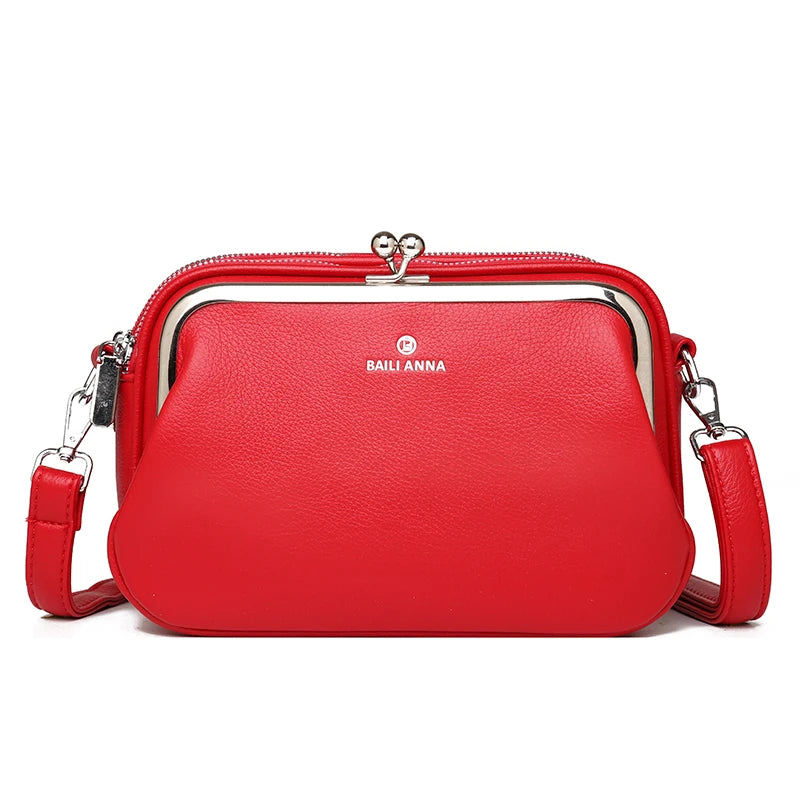 Fashion Women's Bag Daily Purse Handbags Designer Luxury Brand Ladies Shoulder Bags Soft Leather Luxury Versatile Crossbody Bags