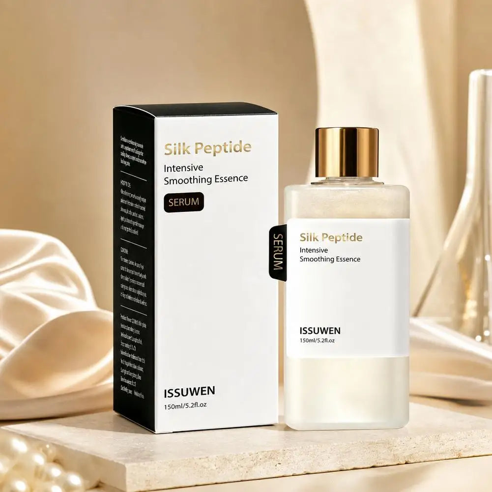 Korean Brand Collagen Face Care 150ml Fine Line Reduction Refreshing Hydrating Serum Silk Peptide Intensive Smoothing Essence