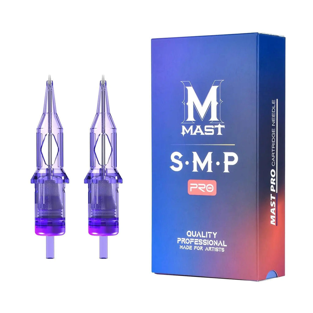 Mast PRO SMP Tattoo Cartridge Needles PMU Art Makeup Needle 1RL 3RL Round Liner Permanent Makeup for Eyeliner Lip Tattoo Supply