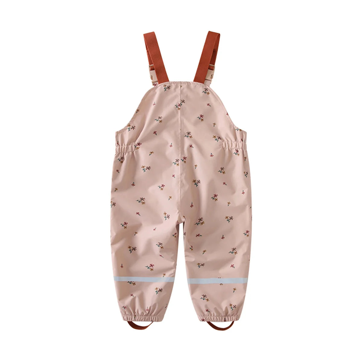 HONEYKING Kids Jumpsuit For Boys Toddler Outdoor Clothes Colorful Waterproof Rain Pants Baby Girl Overalls For Children
