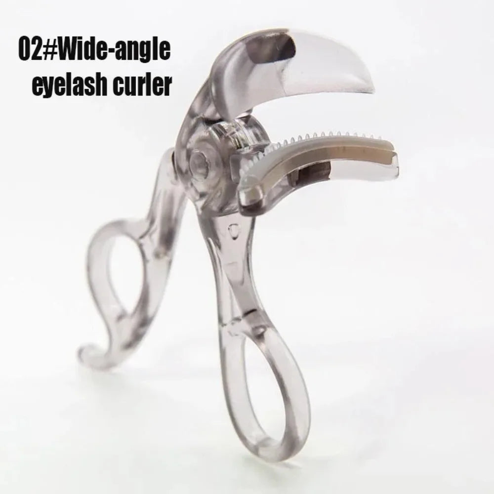 Dual-Type Eyelash Curler Waterproof Natural Curl Wide Partial Clip Long-Lasting Eye Makeup Tool Professional Eye Makeup Tool