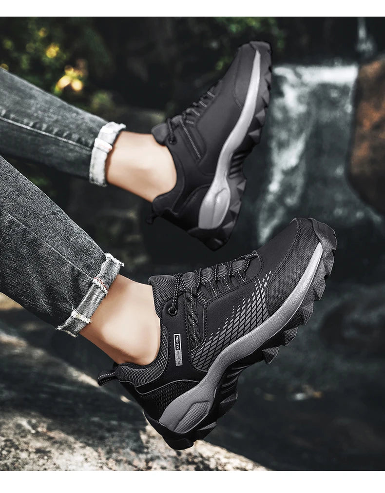 Men Shoes Winter Men Casual Shoes PU Waterproof Comfortable Masculino Outdoor Walking Sneakers Size 39-46 Shoes Male