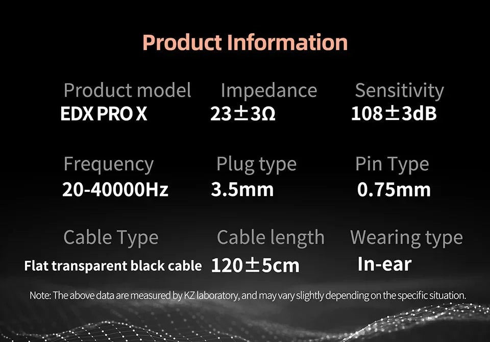 KZ  Dynamic Drive Earphone HIFI Bass Earbud Sport Music Cancelling Headsets KZ EDX PROX ZSTX ZSN PROX EDC EDA ZVX