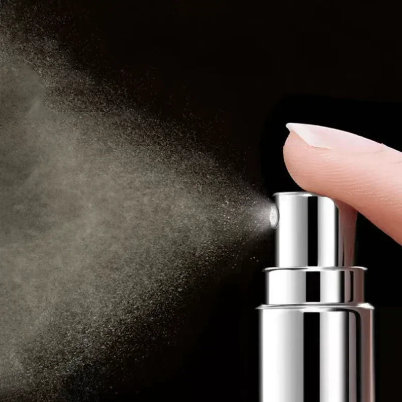 3PCS 5ML 10ML Mini Perfume Spray Bottles Glass Refillable Bottle Portable Travel Oil Liquid Cosmetic Container Perfume Atomizer