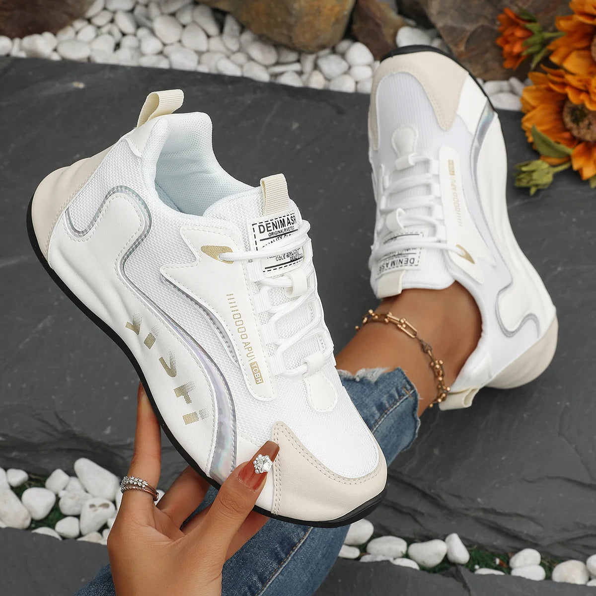 Women's Breathable Casual Shoes – Multiple Sizes