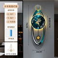 Aesthetic Bathroom Wall Watch Metal Art Bedrooms Korean Luxury Digital Clock Wall Modern Relogio De Parede Room Decorations