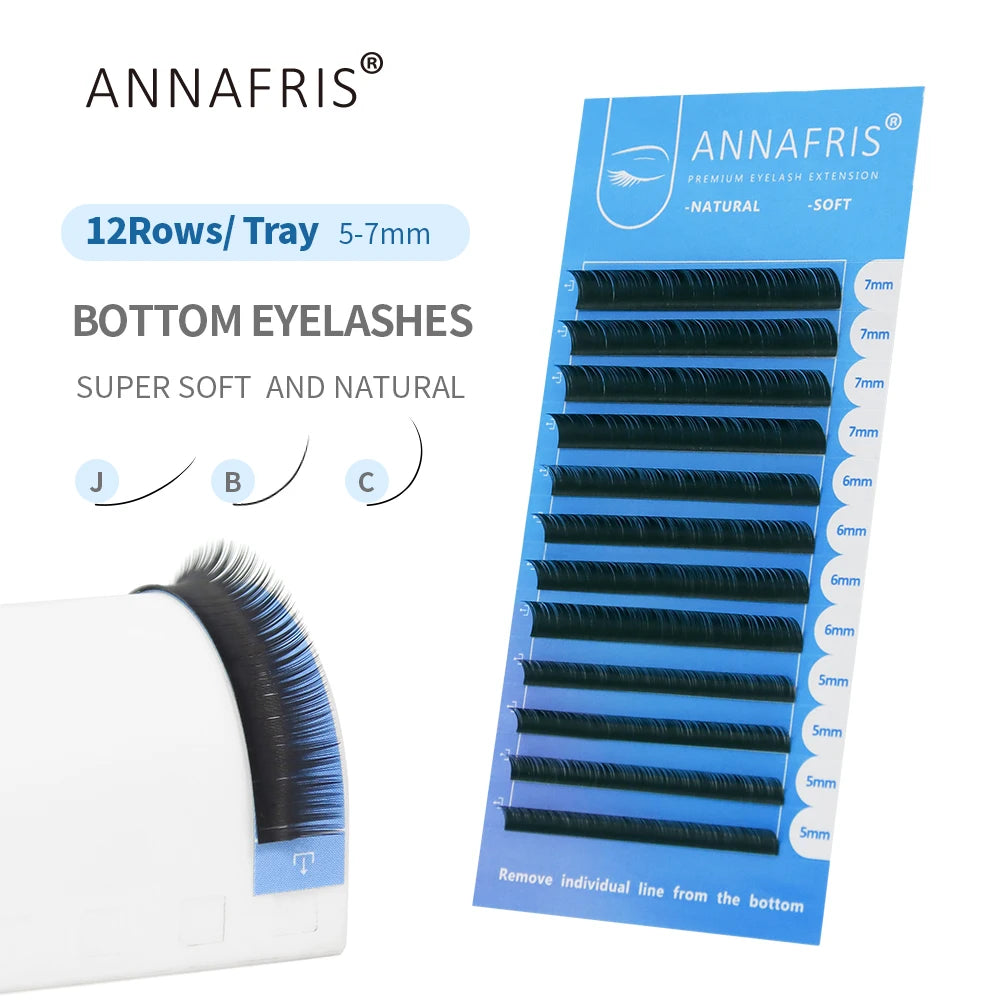 GAHAMACA Eyelash Extension 0.07mm C/D/L/LU Curl Lash 3dW-Shape Eyelashes Extension Natural Soft Premade False Lashes ﻿Wholesaled