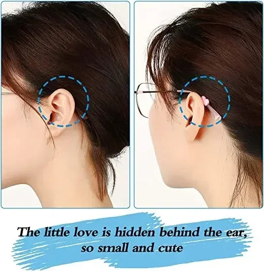 5-15pairs Silicone Anti-slip Glasses Leg Ear Sleeve Bracket Fastener Eyeglasses Accessories Grip Anti-fall Eyewear Holder