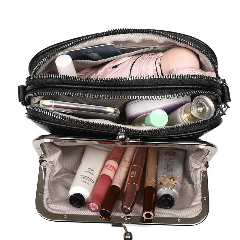 Fashion Women's Bag Daily Purse Handbags Designer Luxury Brand Ladies Shoulder Bags Soft Leather Luxury Versatile Crossbody Bags