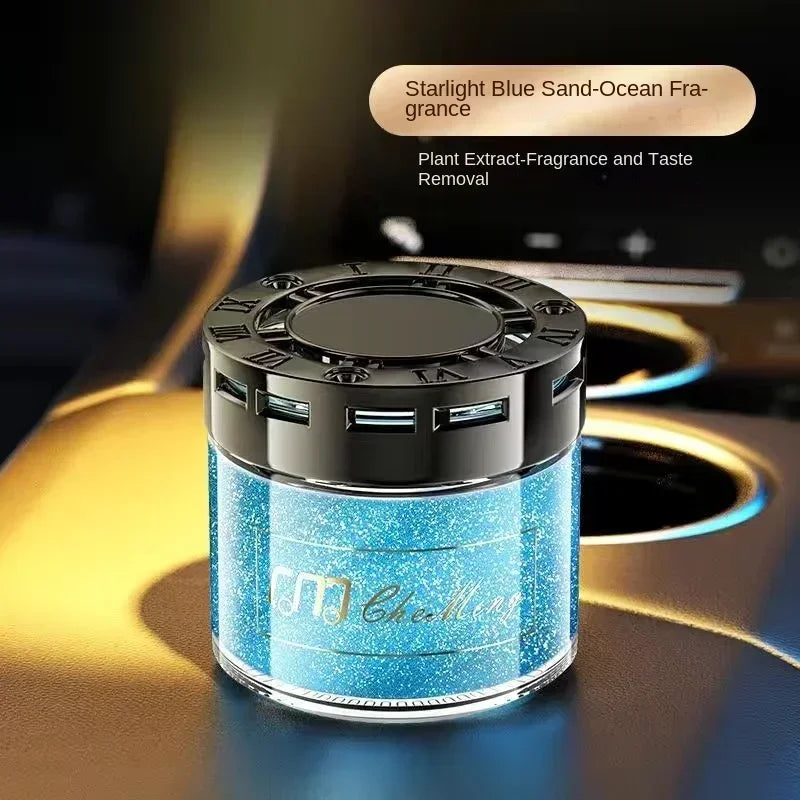 Car Aromatherapy Balm Odor-Removing Fragrance For Cars Long-Lasting High-End Light Fragrance In-Car Solid Perfume Car Ornaments
