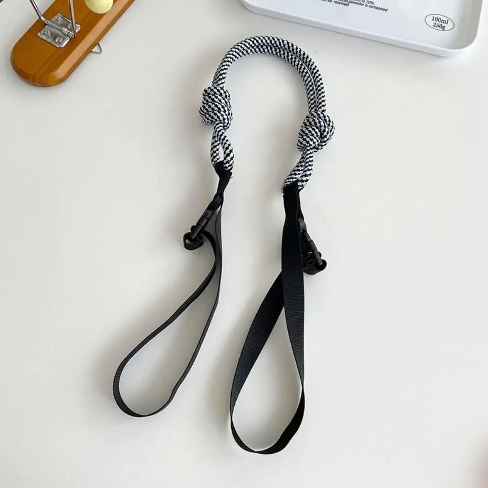 Accessories Adjustable Nylon Strap Detachable Round Rope Shoulder Bag Strap Replacement Purse Handle Women