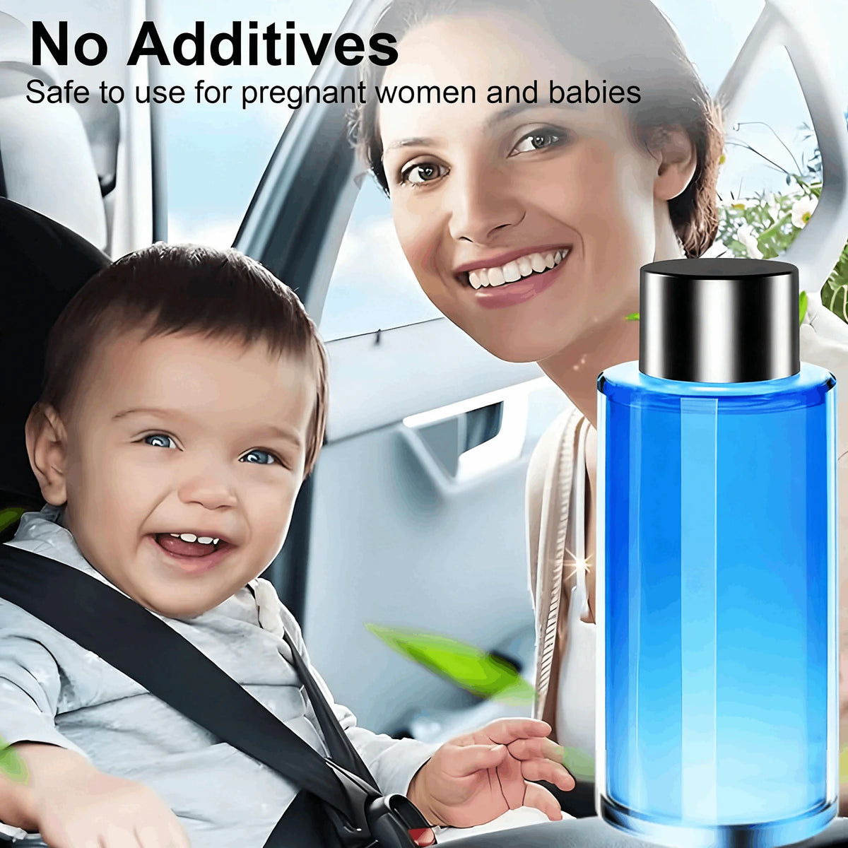 50ML Car Perfume Diffuser Auto Smart Air Diffusers Adjustable Concentration Essential Oil Diffuser Rechargeable Car Fragrance