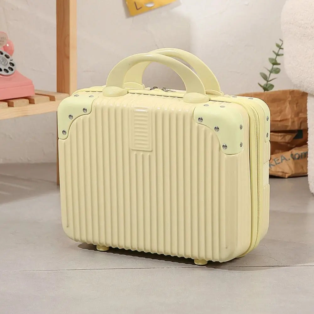 Hot Sales 14 inch Travel Suitcase Hand Mini Cosmetic Box Organizer Luggage Boarding Case For Women Travel Tote